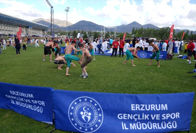 Erzurum'da Yaz Spor Okullarında Coşkulu Başlangıç