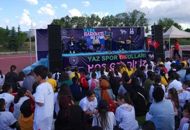 Erzurum'da Yaz Spor Okullarında Coşkulu Başlangıç