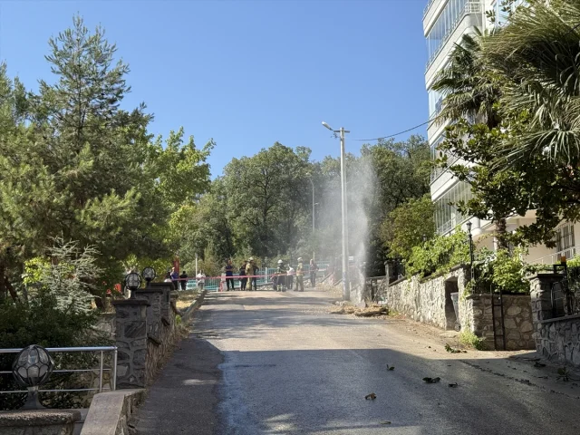 Bursa'da Doğal Gaz Kazısı Paniğe Yol Açtı
