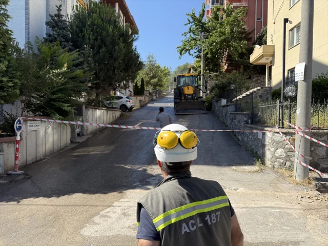 Bursa'da Doğal Gaz Kazısı Paniğe Yol Açtı