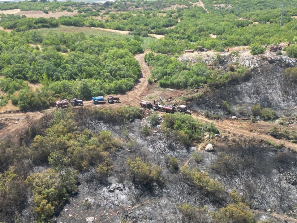 Mustafakemalpaşa'da Orman Yangınında Şok: Şüpheli Ahşap İşçisi Tutuklandı