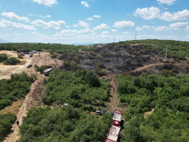 Mustafakemalpaşa'da Orman Yangınında Şok: Şüpheli Ahşap İşçisi Tutuklandı