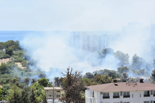 Antalya’da Muratpaşa'daki Orman Yangını Başarıyla Söndürüldü