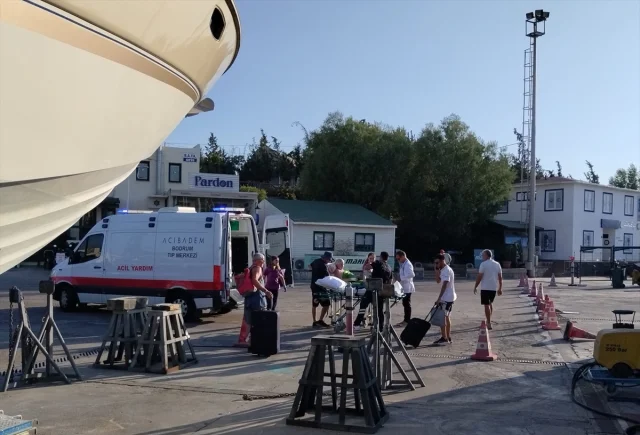 İstanköy Adası'nda Kriz Geçiren Alman Turist İçin Acil Deniz...