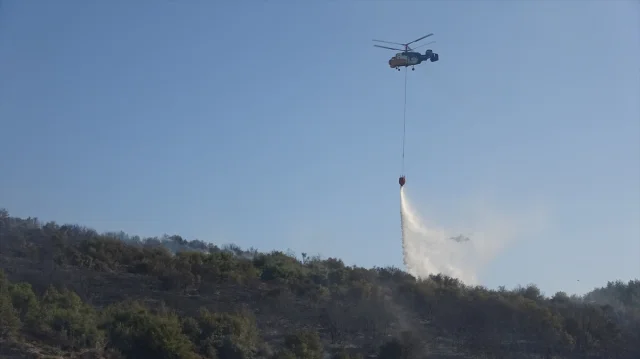 Adana'da Korkutan Yangın: Makilikten Orman Alanına Sıçradı
