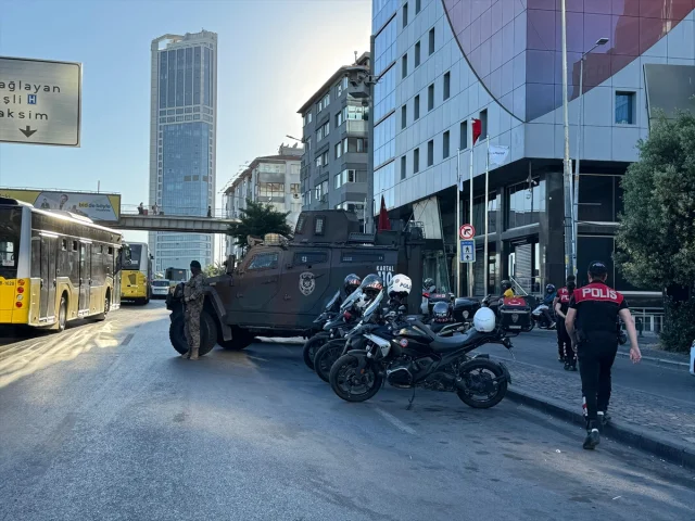İstanbul Şişli'de Geniş Kapamlı Huzur Operasyonu