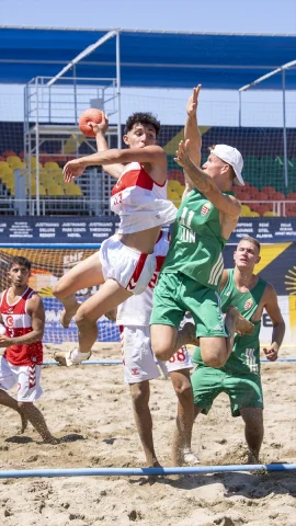 Antalya'da 17 Yaş Altı EHF Avrupa Plaj Hentbol Şampiyonası Rüzgarı Esiyor