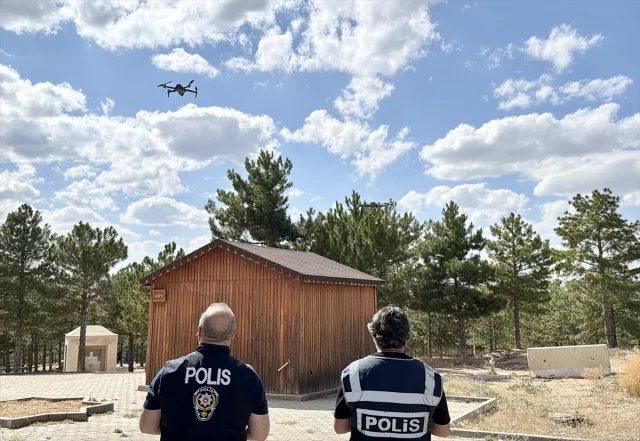 Kırşehir Ormanlarında Dron Destekli Yangın Denetimi