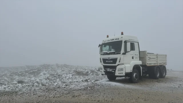 Bayburt'ta Temmuz Ayında Kar Sürprizi