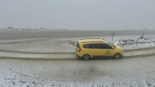 Bayburt'ta Temmuz Ayında Kar Sürprizi