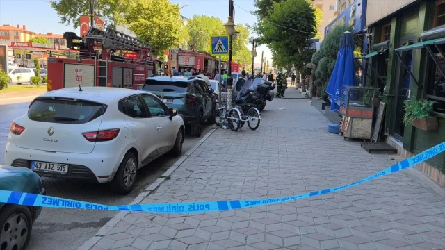Kütahya'da Kafede Tüp Patlaması Panik Yarattı