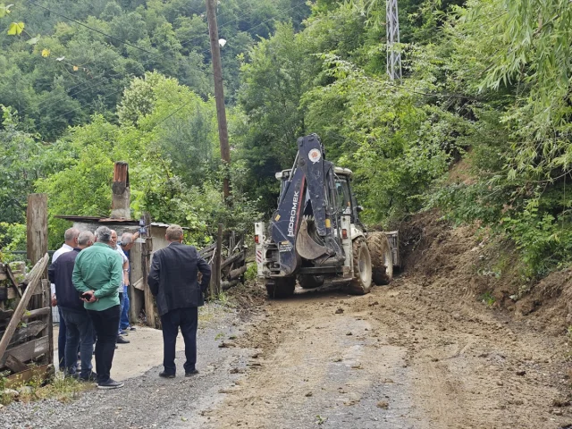 Samsun'da Yoğun Yağış Sonrası Heyelan Tehlikesi Artıyor