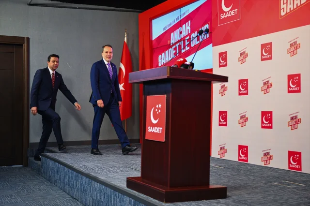 Erbakan ve Arıkan Ankara'da İstişarede Bulundu