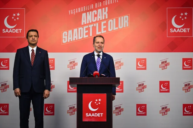 Erbakan ve Arıkan Ankara'da İstişarede Bulundu