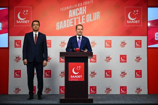 Erbakan ve Arıkan Ankara'da İstişarede Bulundu