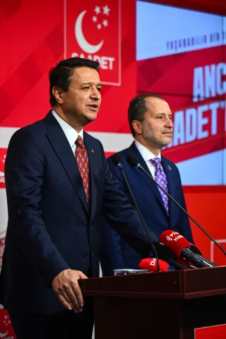 Erbakan ve Arıkan Ankara'da İstişarede Bulundu