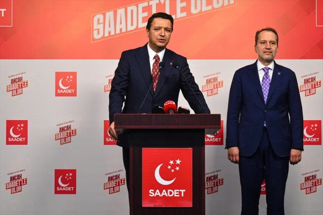 Erbakan ve Arıkan Ankara'da İstişarede Bulundu