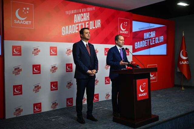 Erbakan ve Arıkan Ankara'da İstişarede Bulundu