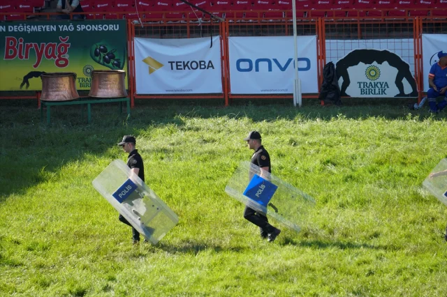 Kırkpınar Yağlı Güreşleri'nde Güvenlik Önlemleri Üst Düzeyde
