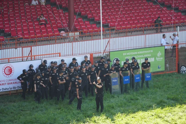 Kırkpınar Yağlı Güreşleri'nde Güvenlik Önlemleri Üst Düzeyde
