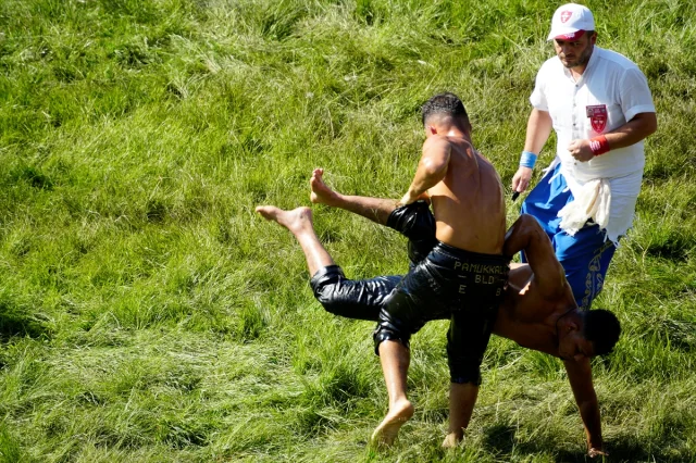 664. Kırkpınar Yağlı Güreşleri Heyecanla Devam Ediyor