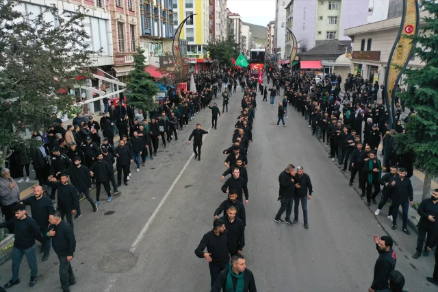 Doğu Anadolu'da Kerbela Şehitleri İçin Anlamlı Anma Törenler...
