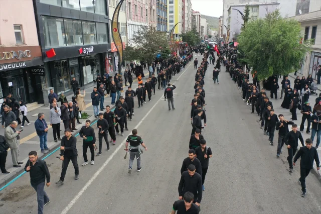 Doğu Anadolu'da Kerbela Şehitleri İçin Anlamlı Anma Törenleri