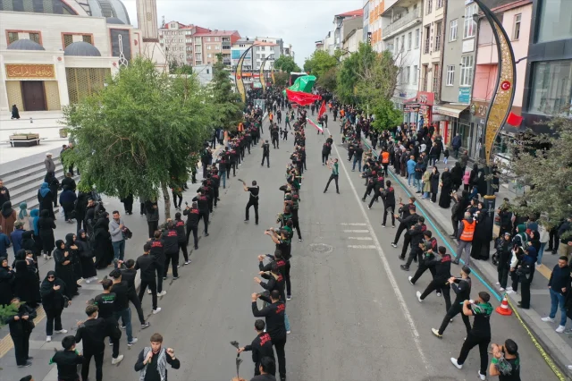 Doğu Anadolu'da Kerbela Şehitleri İçin Anlamlı Anma Törenleri