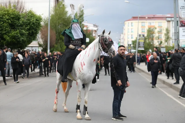 Doğu Anadolu'da Kerbela Şehitleri İçin Anlamlı Anma Törenleri