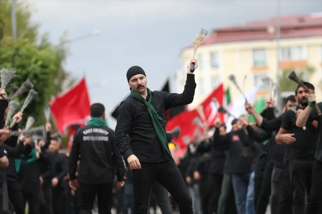 Doğu Anadolu'da Kerbela Şehitleri İçin Anlamlı Anma Törenleri