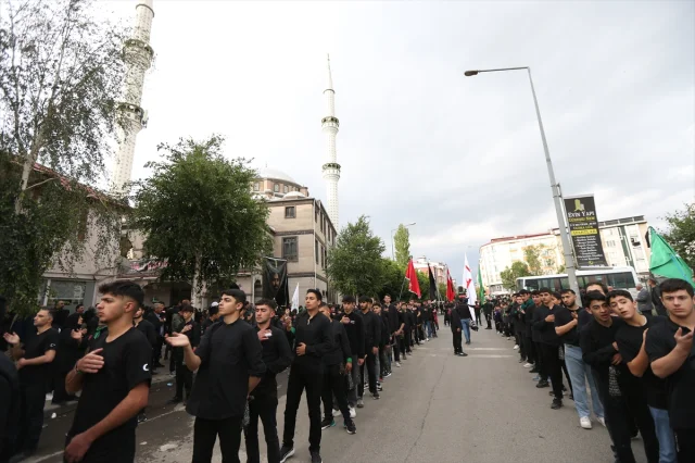Doğu Anadolu'da Kerbela Şehitleri İçin Anlamlı Anma Törenleri