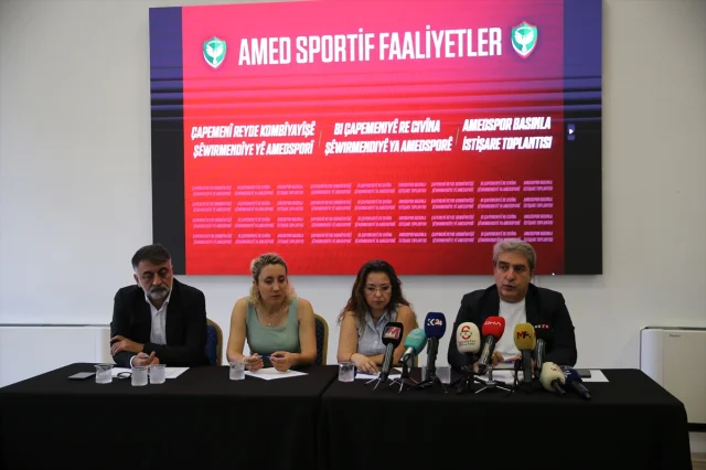 Amed Sportif Faaliyetler'den 2025-2026 Sezonu İçin Çarpıcı Forma Tanıtımı