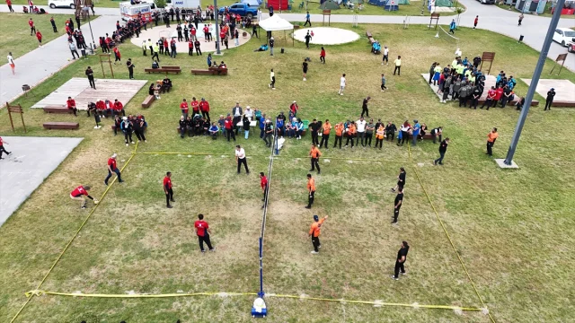 Bitlis'te AFAD'ın Akreditasyon Kampı Katılımcıları Bir Araya...