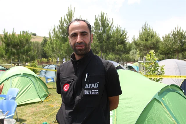 Bitlis'te AFAD'ın Akreditasyon Kampı Katılımcıları Bir Araya Getiriyor