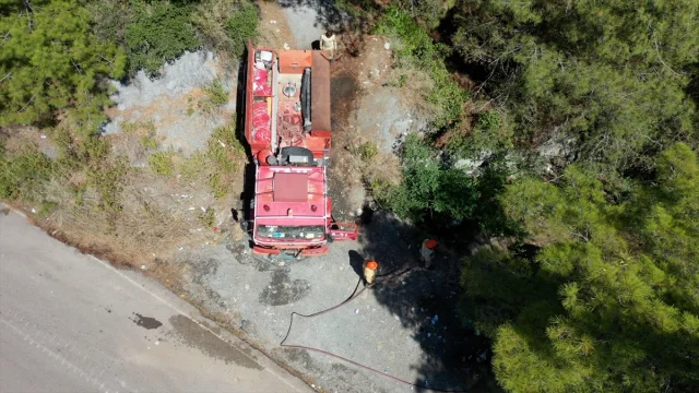 Hatay'daki Yangınla Mücadelede Zorlu Günler