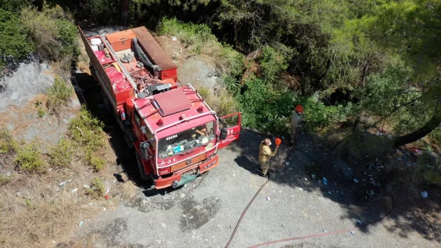 Hatay'daki Yangınla Mücadelede Zorlu Günler