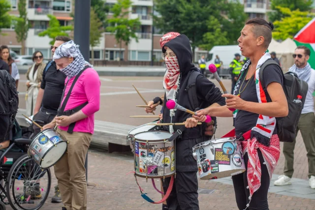 İsrail'in F-35 Parçalarına İhracat Hollanda'da Protesto Edildi