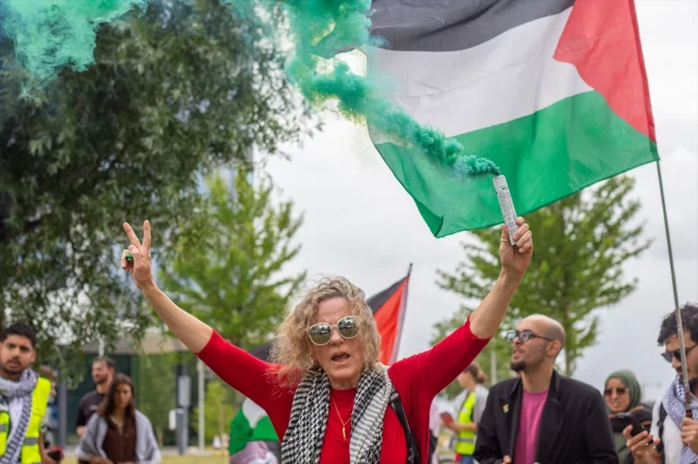 İsrail'in F-35 Parçalarına İhracat Hollanda'da Protesto Edildi