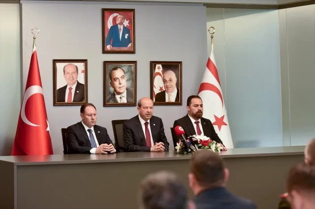 KKTC Cumhurbaşkanı Tatar'dan EİT Zirvesi'nde Erdoğan ve Aliyev'e Teşekkür
