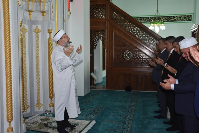 Diyanet İşleri Başkanı Erbaş'tan Şırnak’ta Orman Yangınları İçin Dua