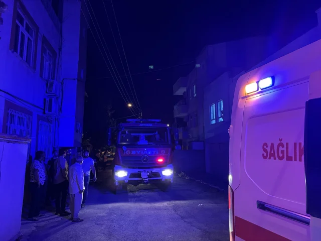 Adıyaman'da Yangın Paniği: İki Kişi Hastaneye Kaldırıldı