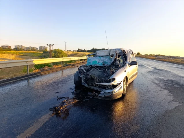 Tekirdağ'da Trafik Kazasında Hayatını Kaybeden Sürücü Anıldı