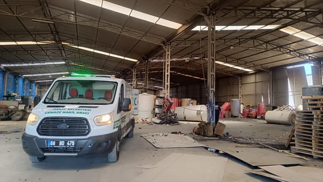 Aksaray’da Fabrikada Patlama: Bir Kişi Hayatını Kaybetti, Üç Kişi Yaralı