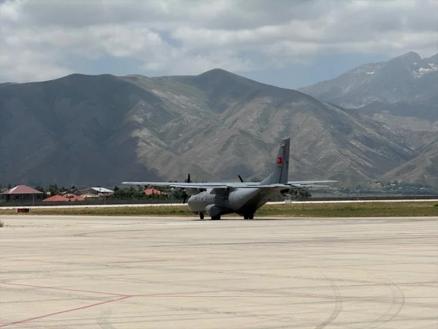 Pençe-Kilit Harekatı Bölgesinde Metan Gazından Etkilenen Askerler Uğurlandı