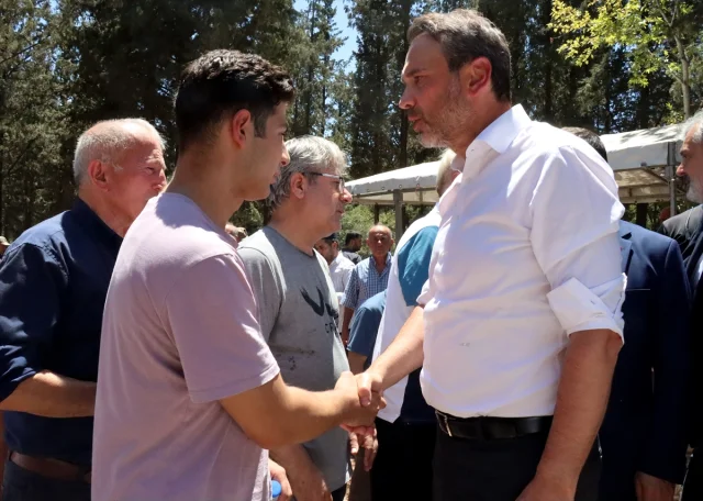 Enerji Bakanı Alparslan Bayraktar Hatay'da Cenaze Törenine Katıldı