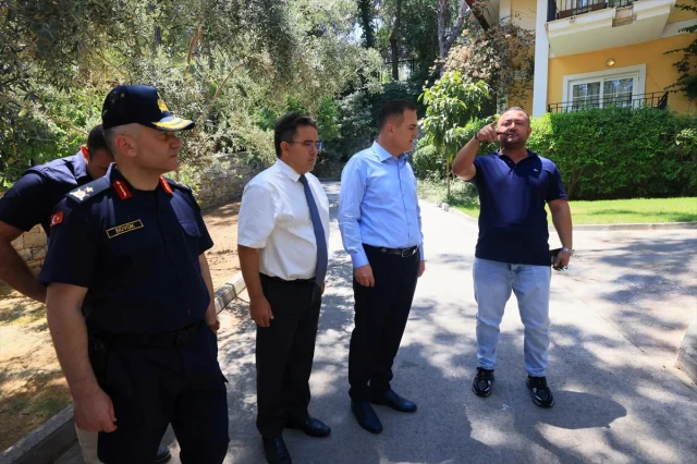 Muğla'da 15 Temmuz'un İzleri: Vali Akbıyık Marmaris'te