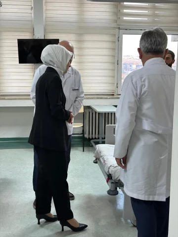 Bakan Göktaş'tan Metan Gazından Etkilenen Askerlere Ziyaret