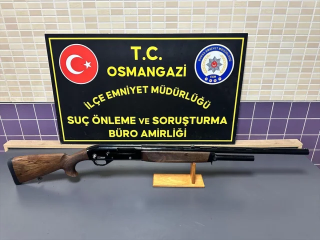 Bursa'da Sosyal Medyadaki Tüfekli Eğlence Polis Takibinde