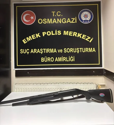 Bursa'da Sosyal Medyadaki Tüfekli Eğlence Polis Takibinde