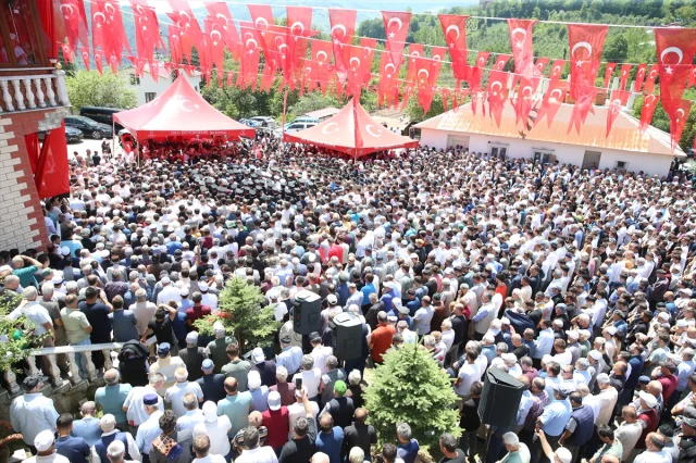 Ordu'da Şehit Olan Uzman Çavuş Kani Obi'yi Binler Son Yolculuğuna Uğurladı